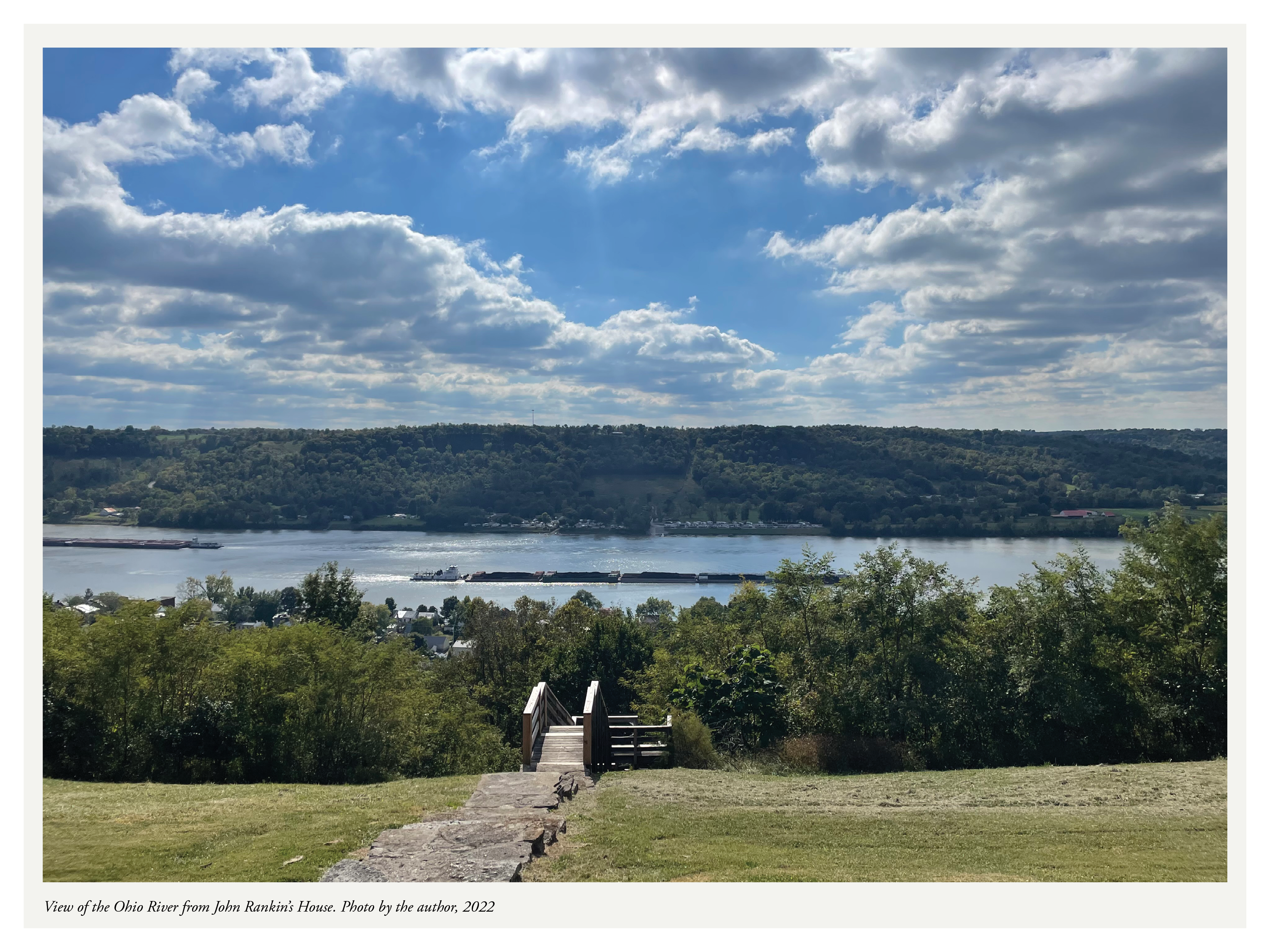 View down the Freedom Stairway