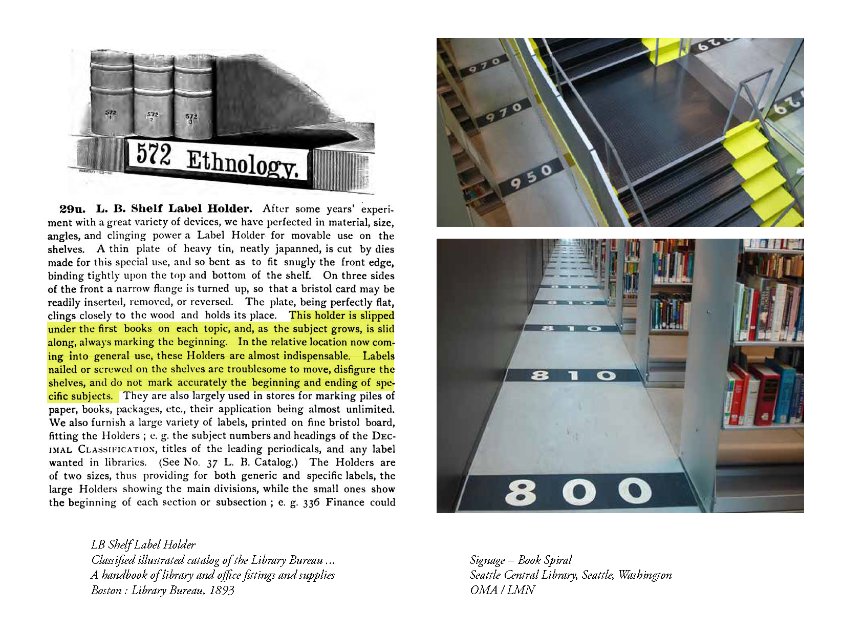 Old tools of the archive